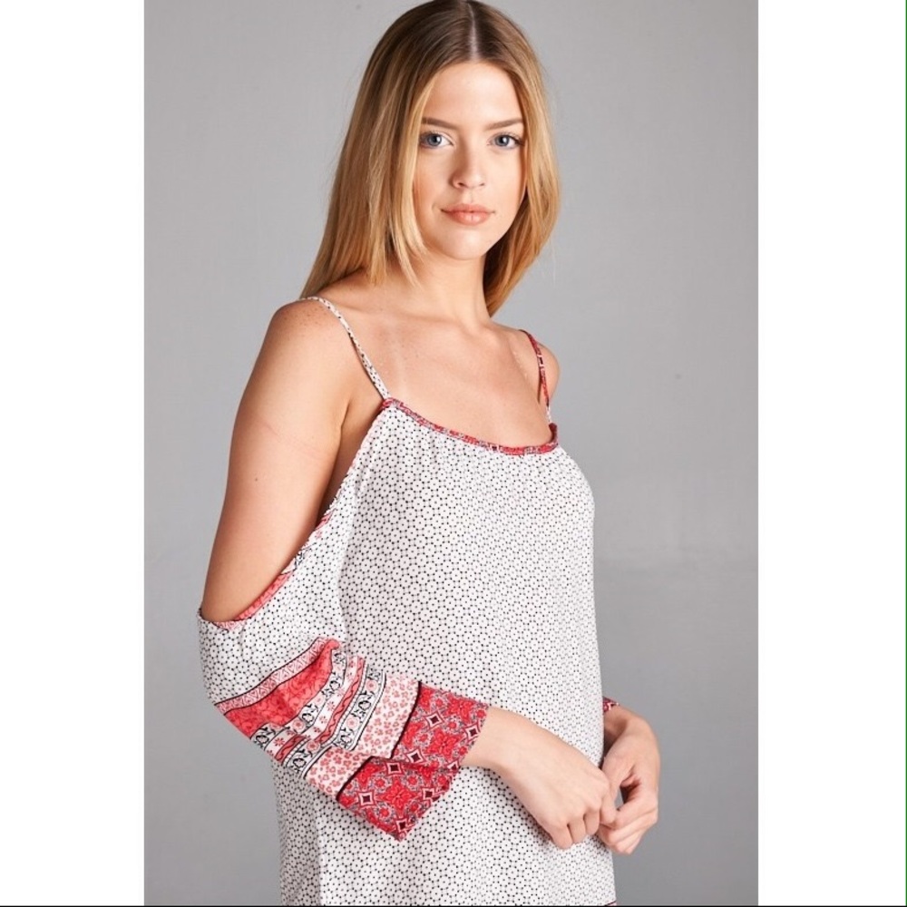 Open Shoulder Dress/Tunic